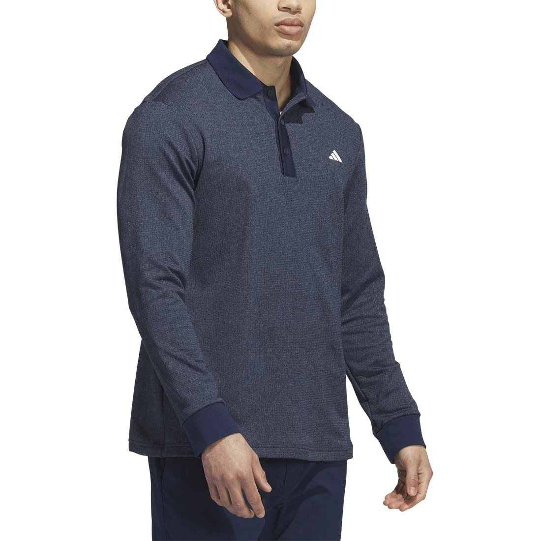 Adidas Essentials Long Sleeve Polo - Image 8
