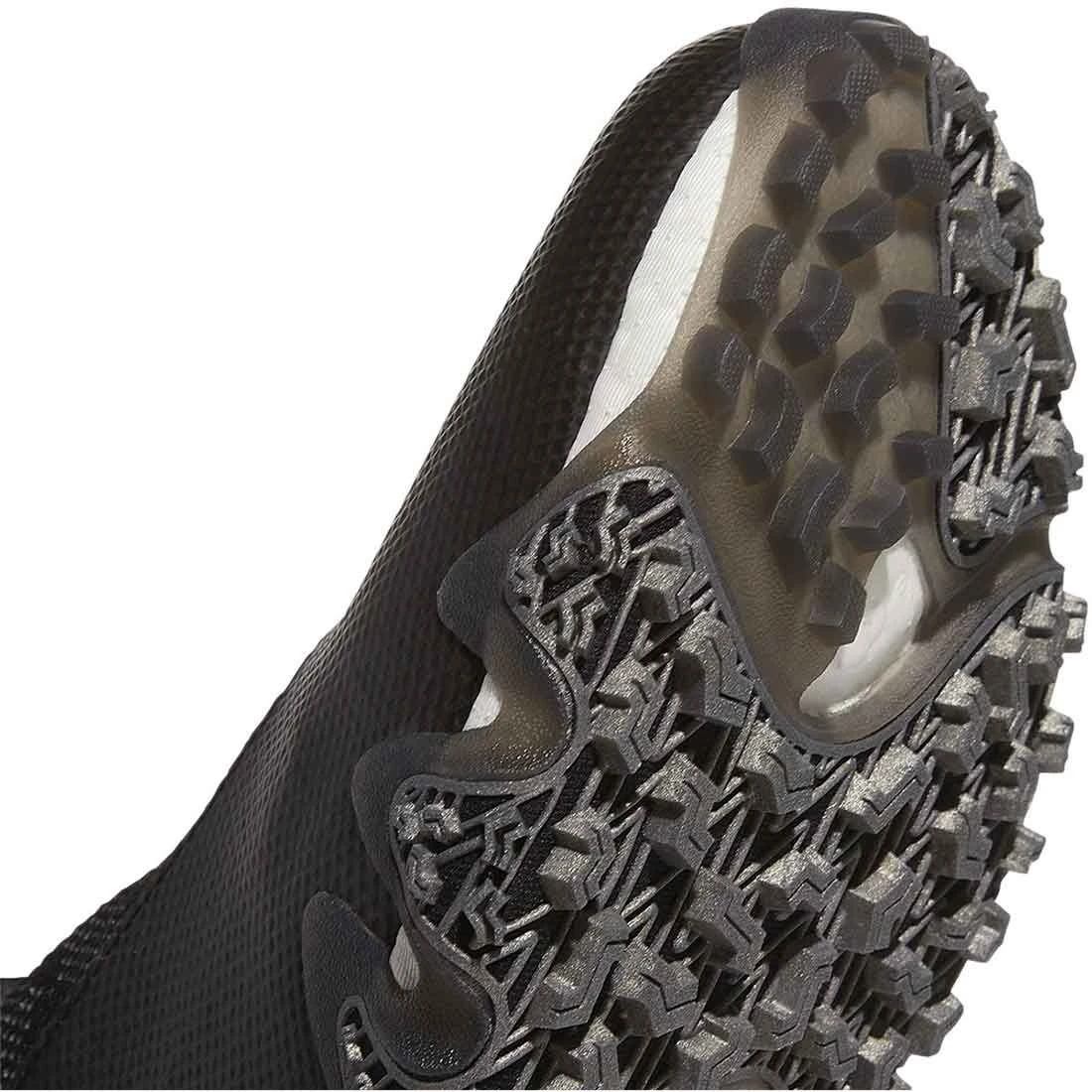 Adidas Codechaos 22 BOA Golf Shoes Black/Dark Silver Metallic/Impact Orange - Image 5