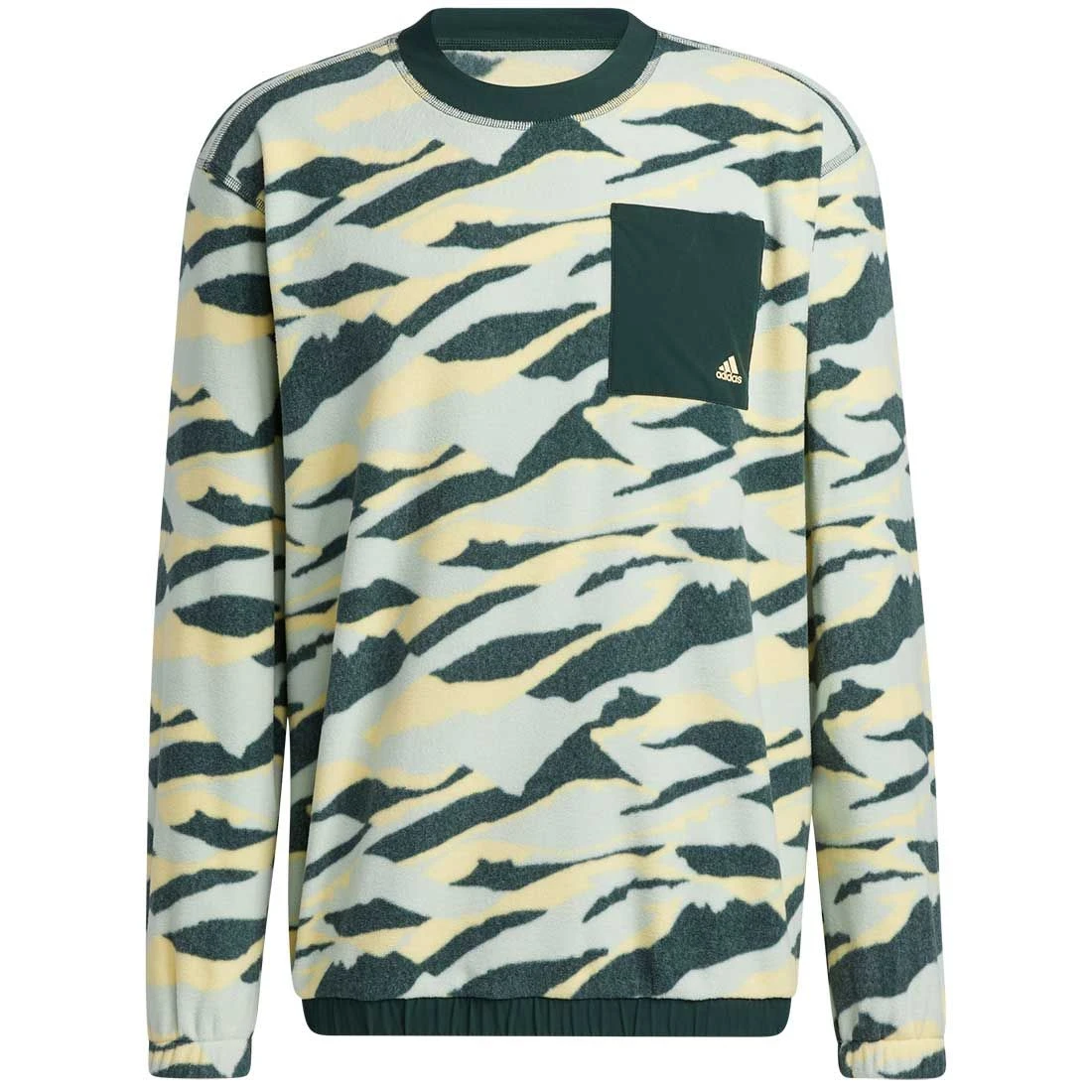 Adidas Texture Print Crewneck - Image 7