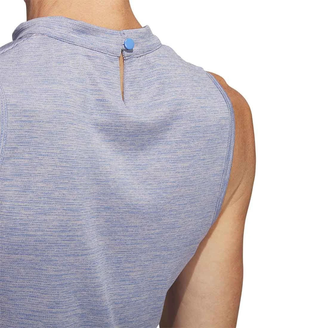 Adidas Women's Heathered Essentials Mock Sleeveless - Image 7