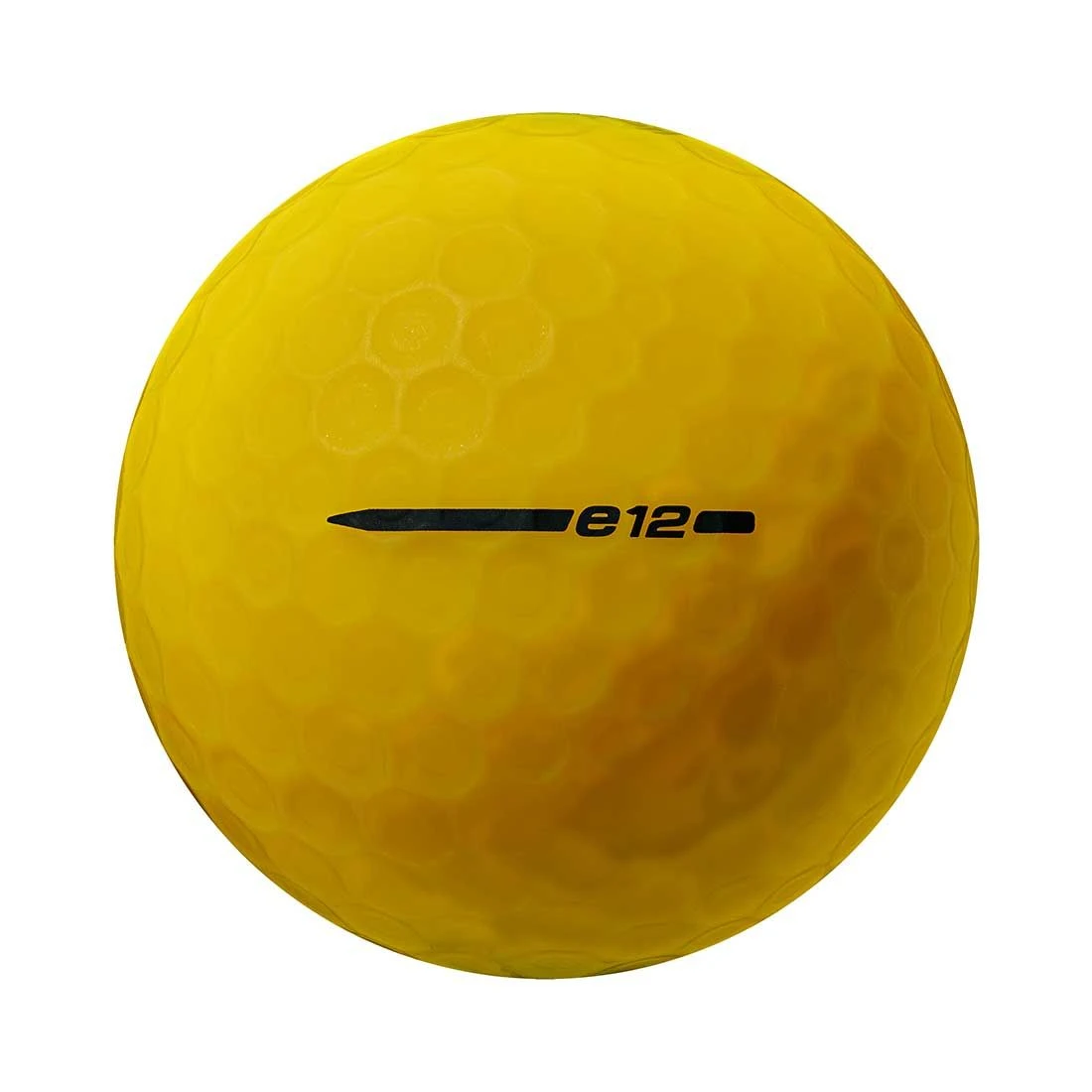 Bridgestone 2022 E12 Contact Matte Yellow Bagged Golf Balls - Image 2
