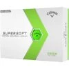 Callaway Supersoft Matte Green Personalized Golf Balls