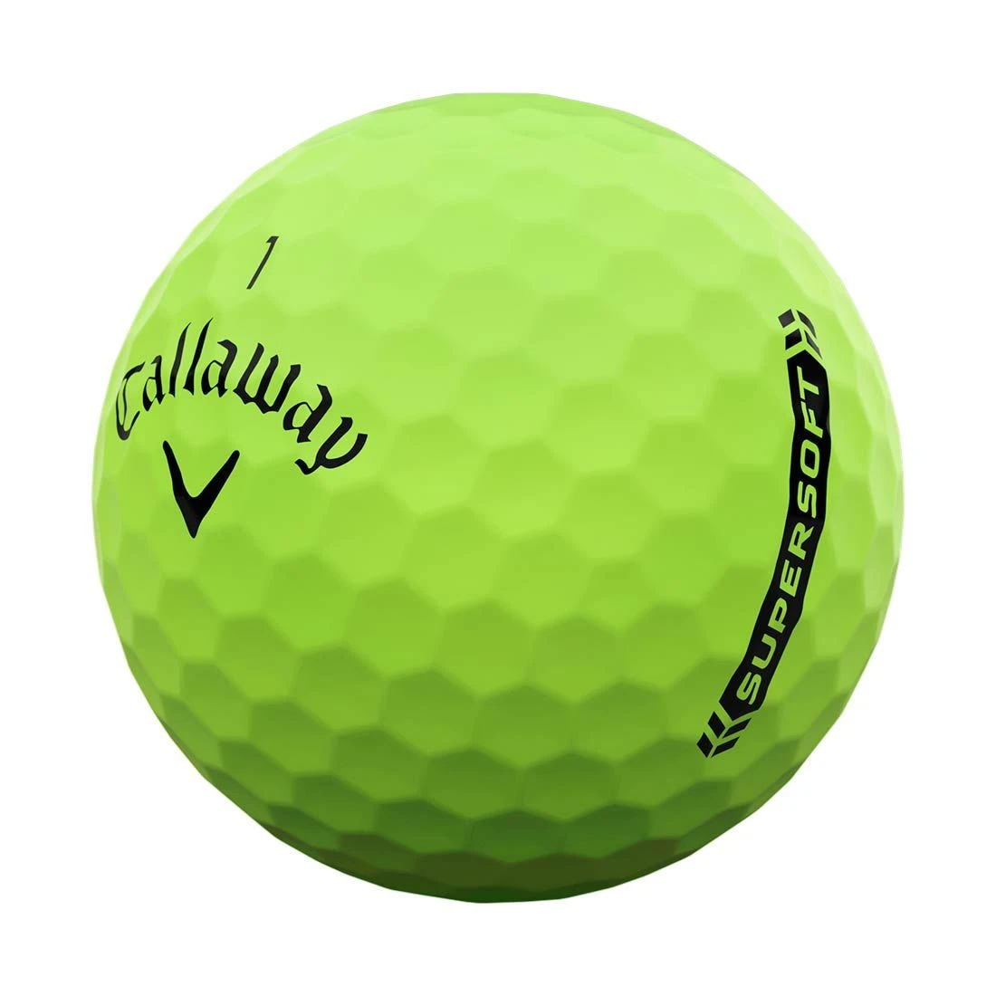 Callaway Supersoft Matte Green Personalized Golf Balls - Image 2