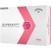 Callaway Supersoft Matte Pink Personalized Golf Balls