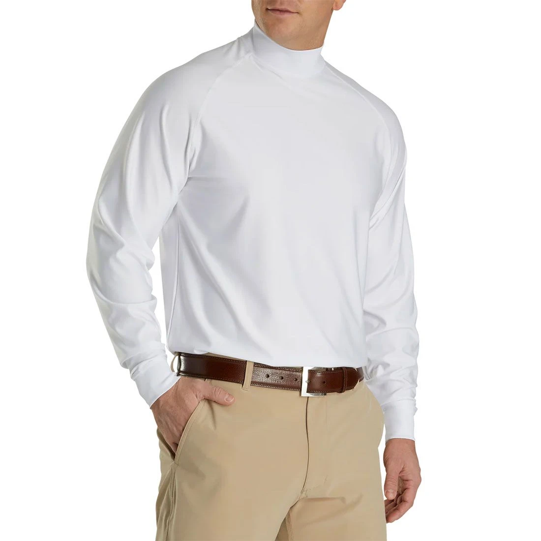 FootJoy Long Sleeve Mock Shirt - Image 2