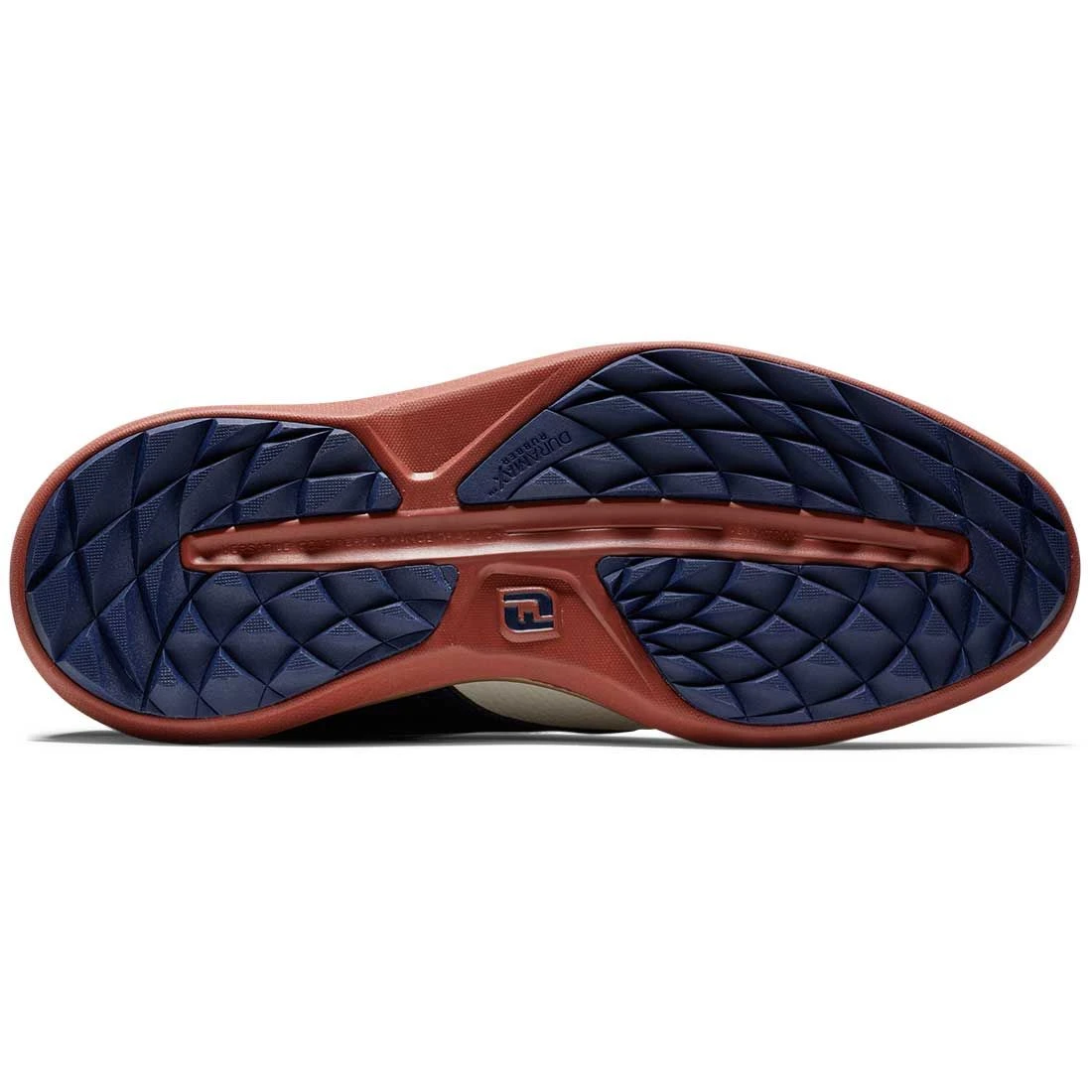 FootJoy Traditions SL Golf Shoes Cream/Navy - Image 2