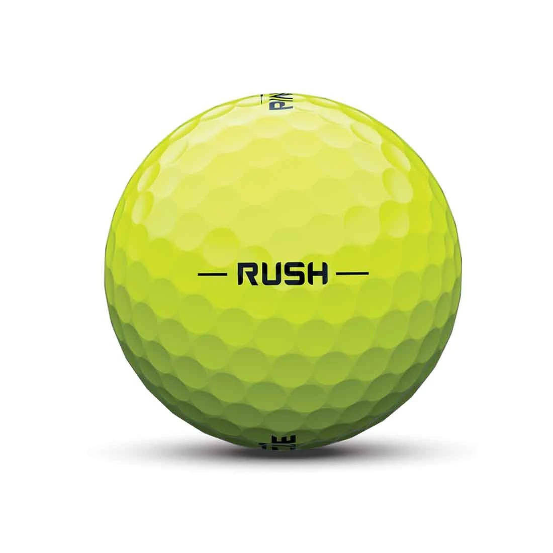 Pinnacle Rush 15-Pack Yellow Personalized Golf Balls - Image 2