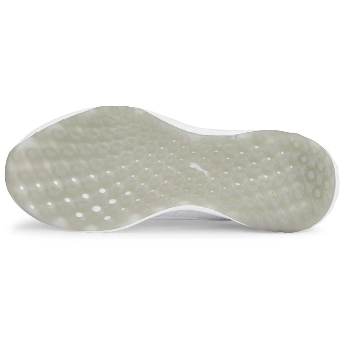 Puma Fusion Pro Golf Shoes White/Silver/High Rise - Image 2