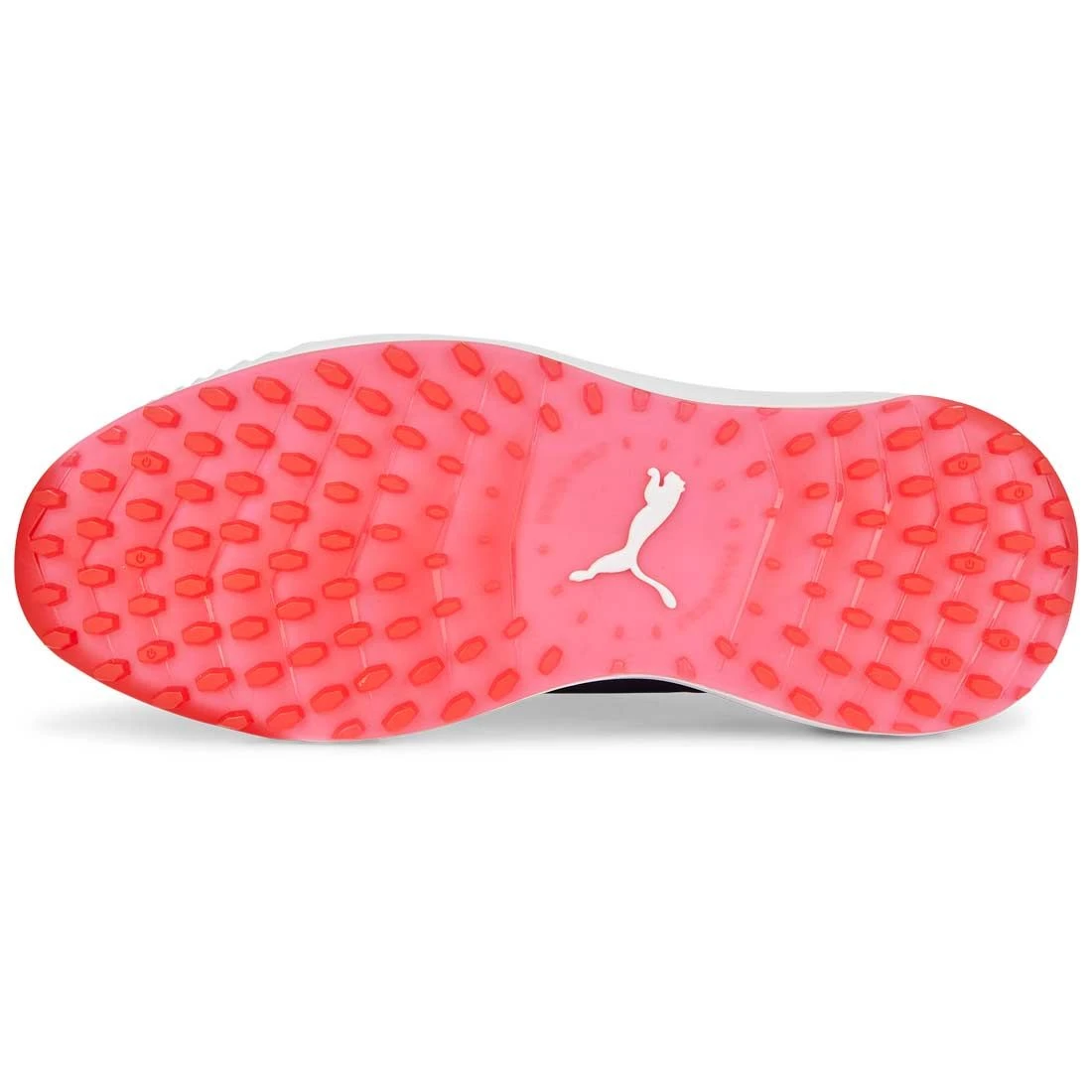 Puma Ignite Elevate Golf Shoes White/Silver/Navy - Image 2