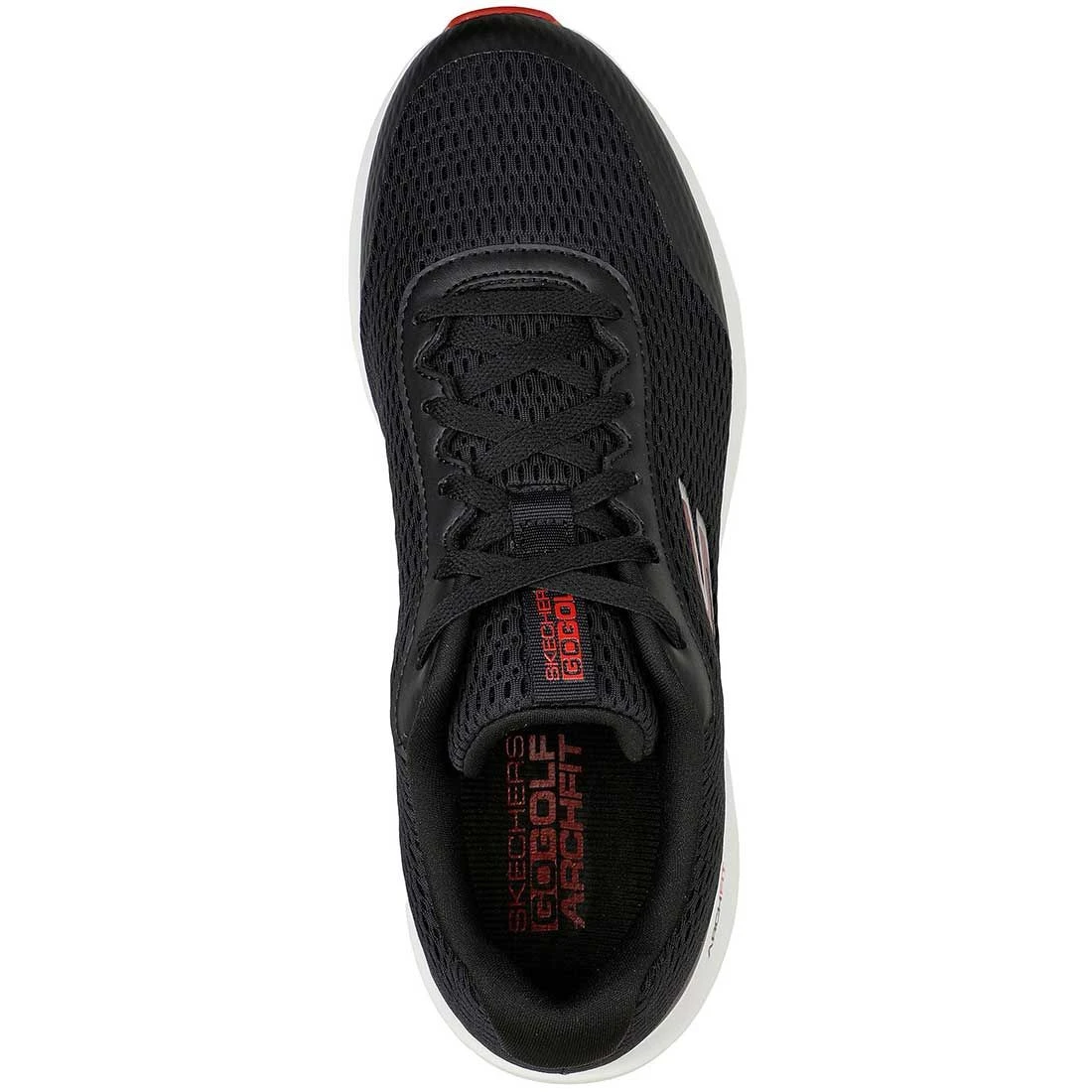 Skechers GO GOLF Max Fairway 3 Golf Shoes Black/Red - Image 4