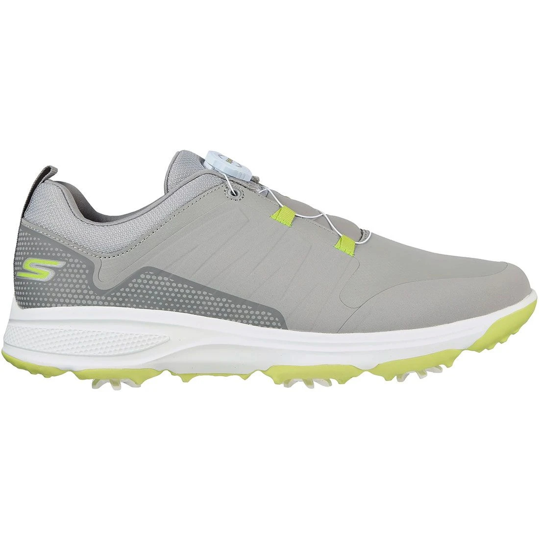 Skechers GO GOLF Torque Twist Golf Shoes Grey/Yellow