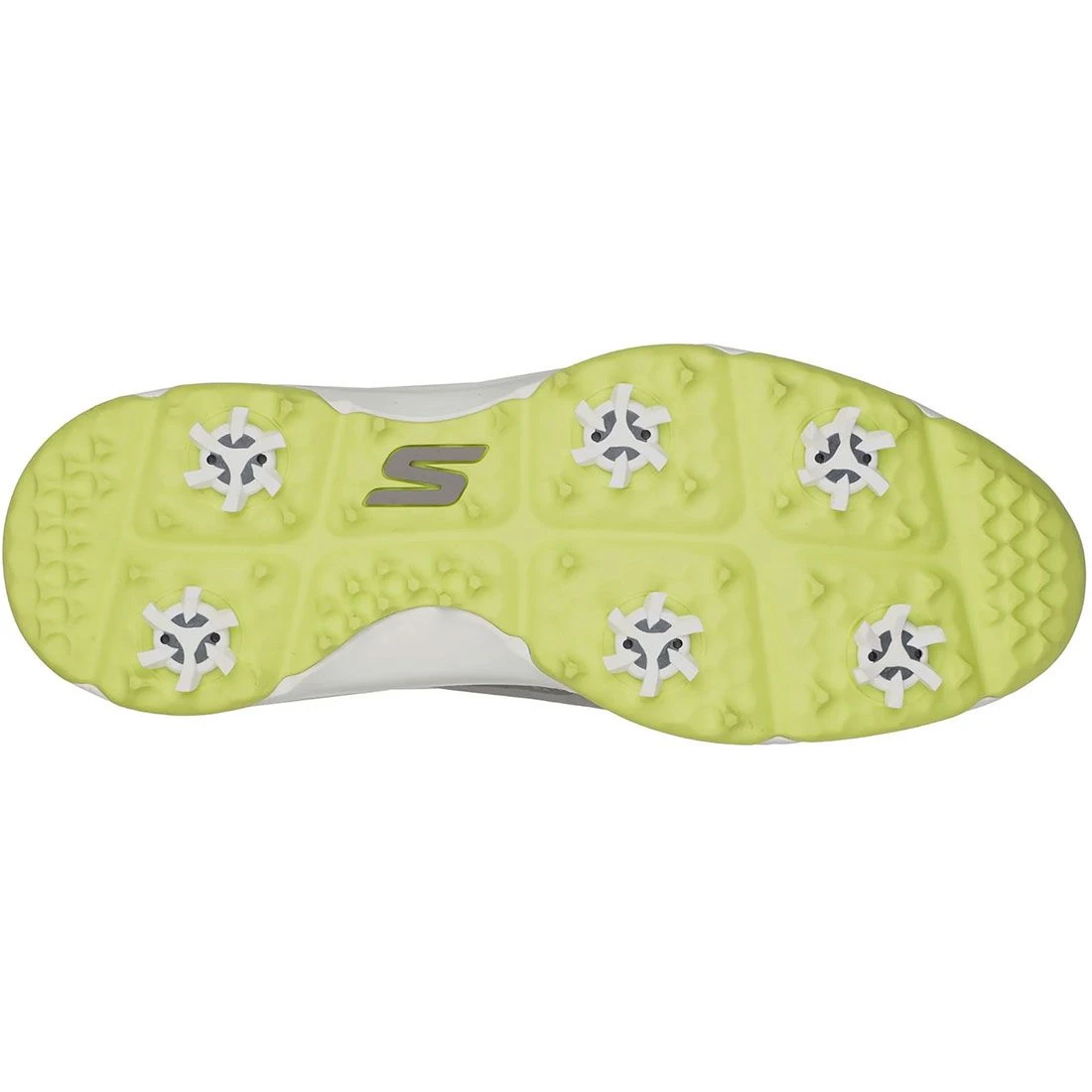 Skechers GO GOLF Torque Twist Golf Shoes Grey/Yellow - Image 2