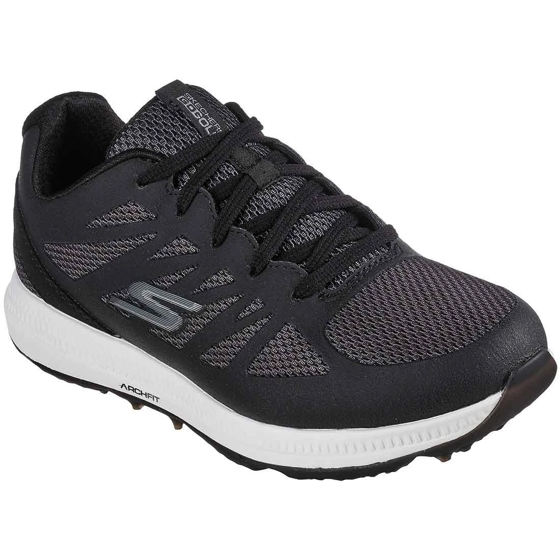 Skechers Women's GO GOLF Elite 5 Score Golf Shoes Black/White - Image 3