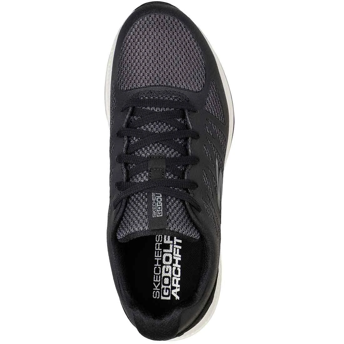 Skechers Women's GO GOLF Elite 5 Score Golf Shoes Black/White - Image 4