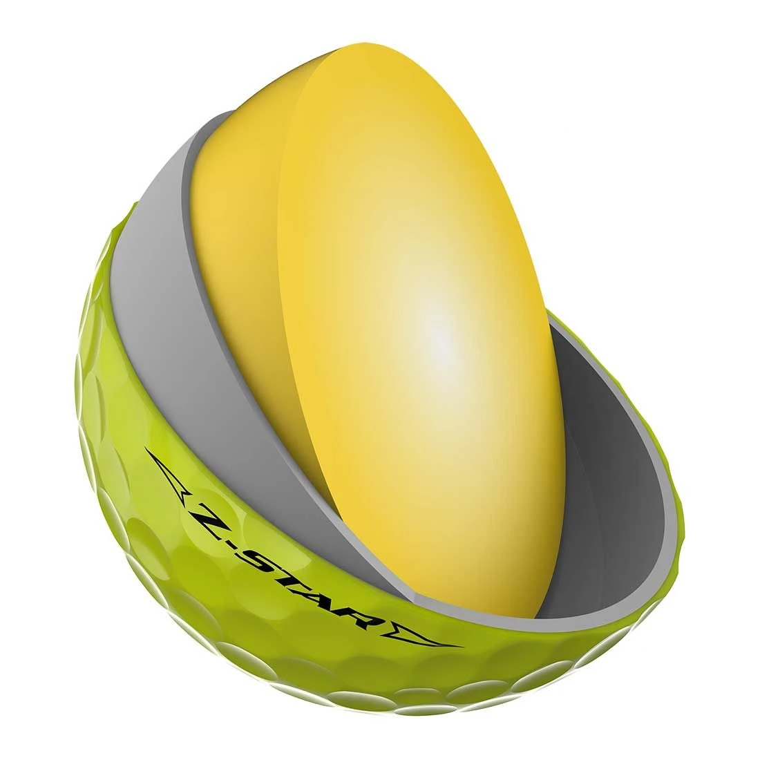 Srixon Z-Star Personalized Yellow Golf Balls - Image 4