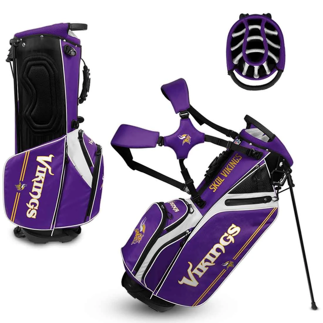 Team Effort NFL Caddie Carry Hybrid Bag - Image 9