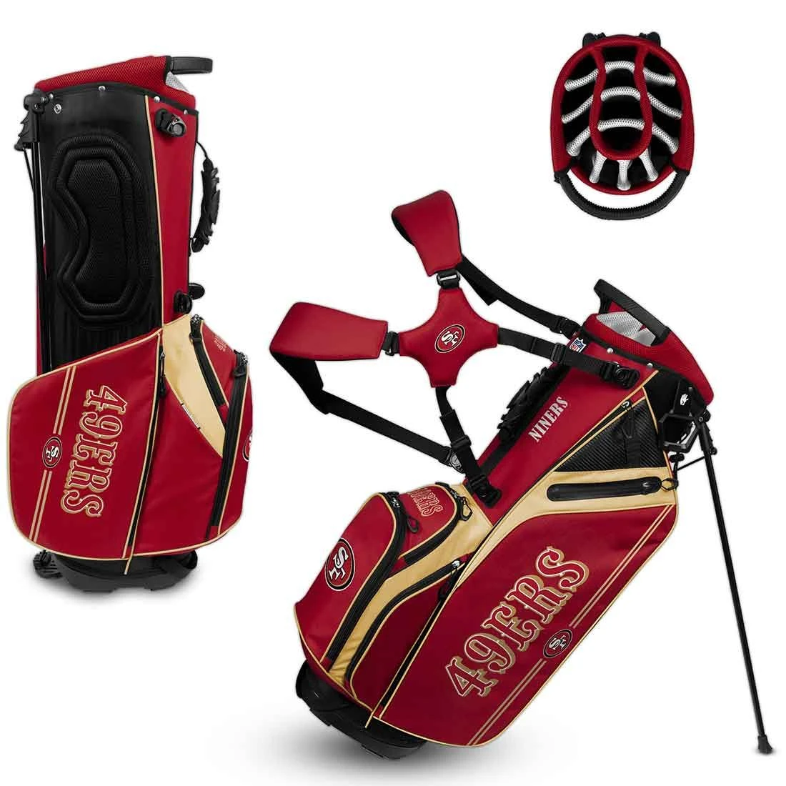 Team Effort NFL Caddie Carry Hybrid Bag - Image 13
