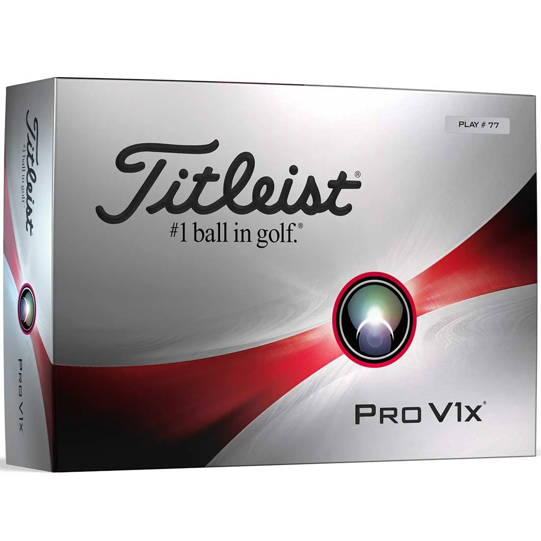 Titleist Pro V1x Custom Number Golf Balls - Image 2