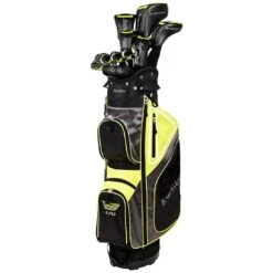Tour Edge Bazooka 470 Black Complete Set W/ Cart Bag